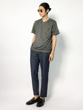 Yudai Ishiiさん（メンズ・178cm）の夏コーディネート