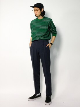 Yudai Ishiiさん（メンズ・178cm）の秋コーディネート