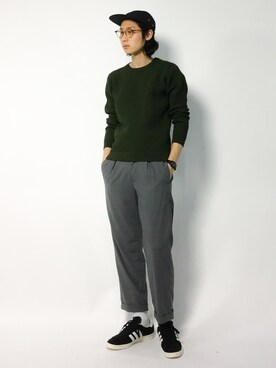 Yudai Ishiiさん（メンズ・178cm）の秋コーディネート