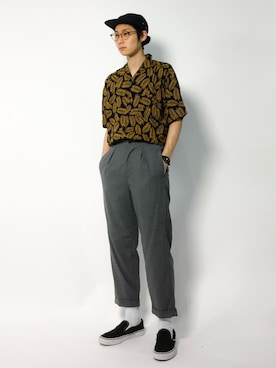 Yudai Ishiiさん（メンズ・178cm）の秋コーディネート