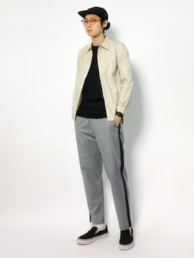 Yudai Ishiiさん（メンズ・178cm）の秋コーディネート