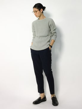 「ネイビー×グレー」｜Yudai Ishiiさん（メンズ・178cm・20代）の秋コーディネート