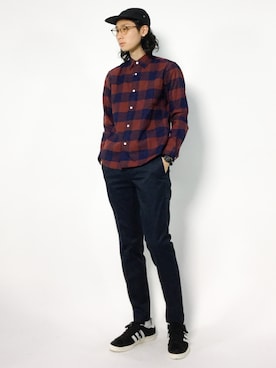 Yudai Ishiiさん（メンズ・178cm）の秋コーディネート