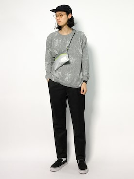 「FREAK'S STORE（フリークスストア）のアイテム（バッグ）」を使った、Yudai Ishiiさん（メンズ・178cm）の秋コーディネート