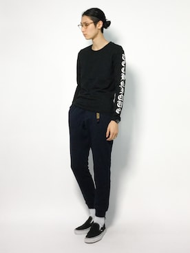 「jiggys shop（ジギーズショップ）のアイテム（トップス）」を使った、Yudai Ishiiさん（メンズ・178cm・20代）の秋コーディネート