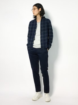 「jiggys shop（ジギーズショップ）のアイテム（トップス）」を使った、Yudai Ishiiさん（メンズ・178cm・20代）の秋コーディネート