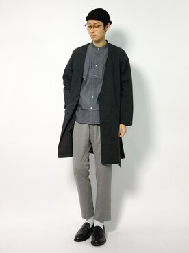 「ロングカーディガン」｜Yudai Ishiiさん（メンズ・178cm・20代）の秋コーディネート