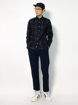 Yudai Ishiiさん（メンズ・178cm）の秋コーディネート