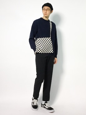 「VANS（バンズ）のアイテム（バッグ）」を使った、Yudai Ishiiさん（メンズ・178cm）の秋コーディネート