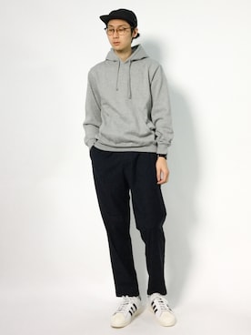 「ネイビー×グレー」｜Yudai Ishiiさん（メンズ・178cm・20代）の秋コーディネート