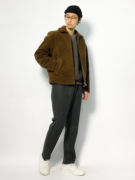 「Steven Alan（スティーブンアラン）のアイテム（ブルゾン）」を使った、Yudai Ishiiさん（メンズ・178cm）の秋コーディネート