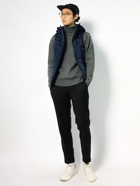 「REPIDO（リピード）のアイテム」を使った、Yudai Ishiiさん（メンズ・178cm）の秋コーディネート