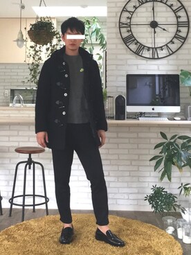 「B'2nd（ビーセカンド）のアイテム（ジャケット/アウター）」を使った、flippersさん（メンズ・182cm）の冬コーディネート