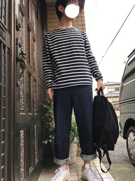 「5441 by sunduck（ゴーヨンヨンイチバイサンダック）のアイテム」を使った、鈴吉さん（メンズ・169cm）の春コーディネート