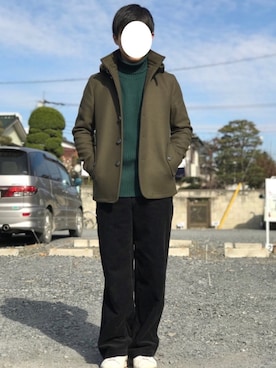 「プチプラミックス」｜鈴吉さん（メンズ・169cm）の秋コーディネート
