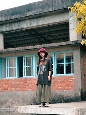 王齡悅さんのコーディネート