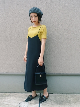 三橋栄香さん（レディース・155cm）の秋コーディネート