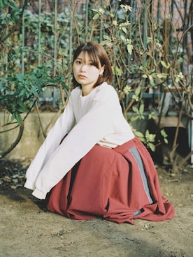 三橋栄香さん(レディース・155cm)の春コーディネート