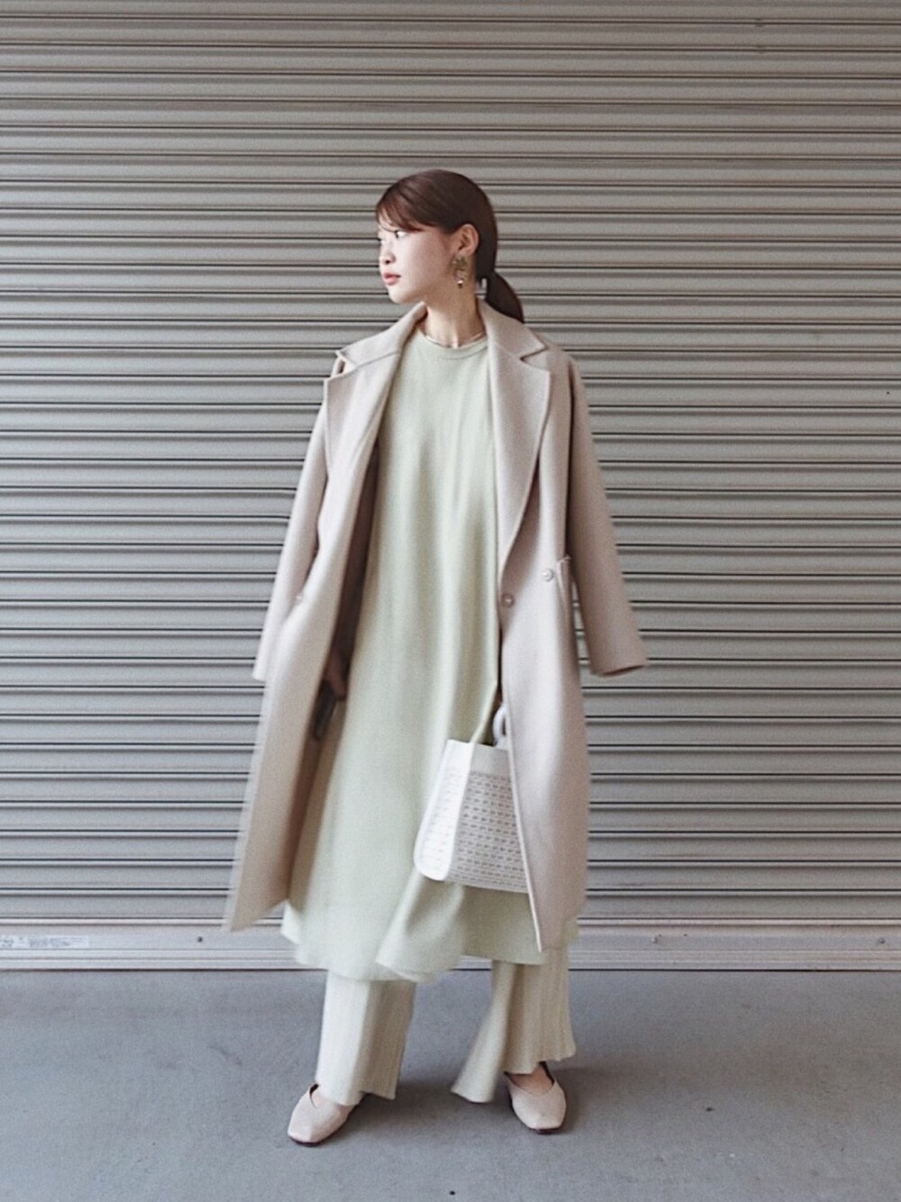 IENA（イエナ）の「ダブルフェイス リバーシブルチェスター