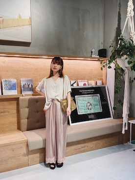 三橋栄香さん（レディース・155cm）の秋コーディネート