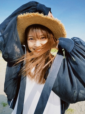 三橋栄香さん（レディース・155cm）の春コーディネート