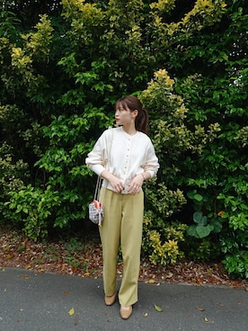 三橋栄香さん(レディース・155cm)の春コーディネート