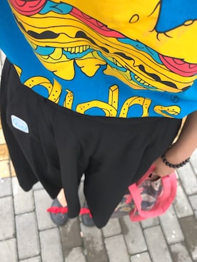 「MONO（モノ）のアイテム」を使った、冬瓜哥さん（レディース・165cm）の夏コーディネート