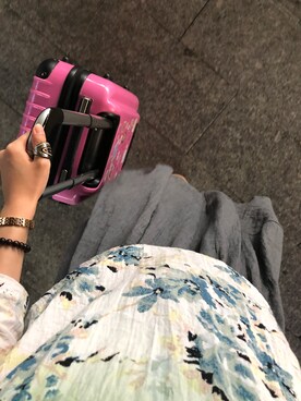 「MUSE（ミューズ）のアイテム」を使った、冬瓜哥さん（レディース・165cm）の夏コーディネート