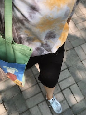 「Momo（Momo）のアイテム」を使った、冬瓜哥さん（レディース・165cm）の秋コーディネート