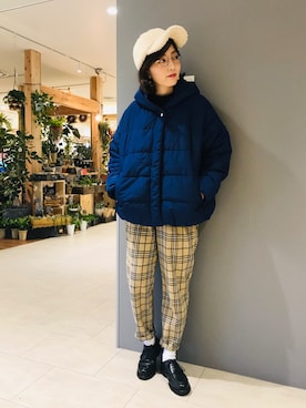 「アイテム（ドレスシューズ）」を使った、ひなママさん（レディース・152cm）の冬コーディネート