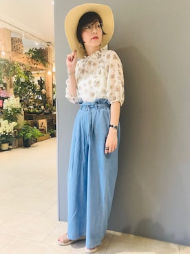 ひなママさん（レディース・152cm）の夏コーディネート