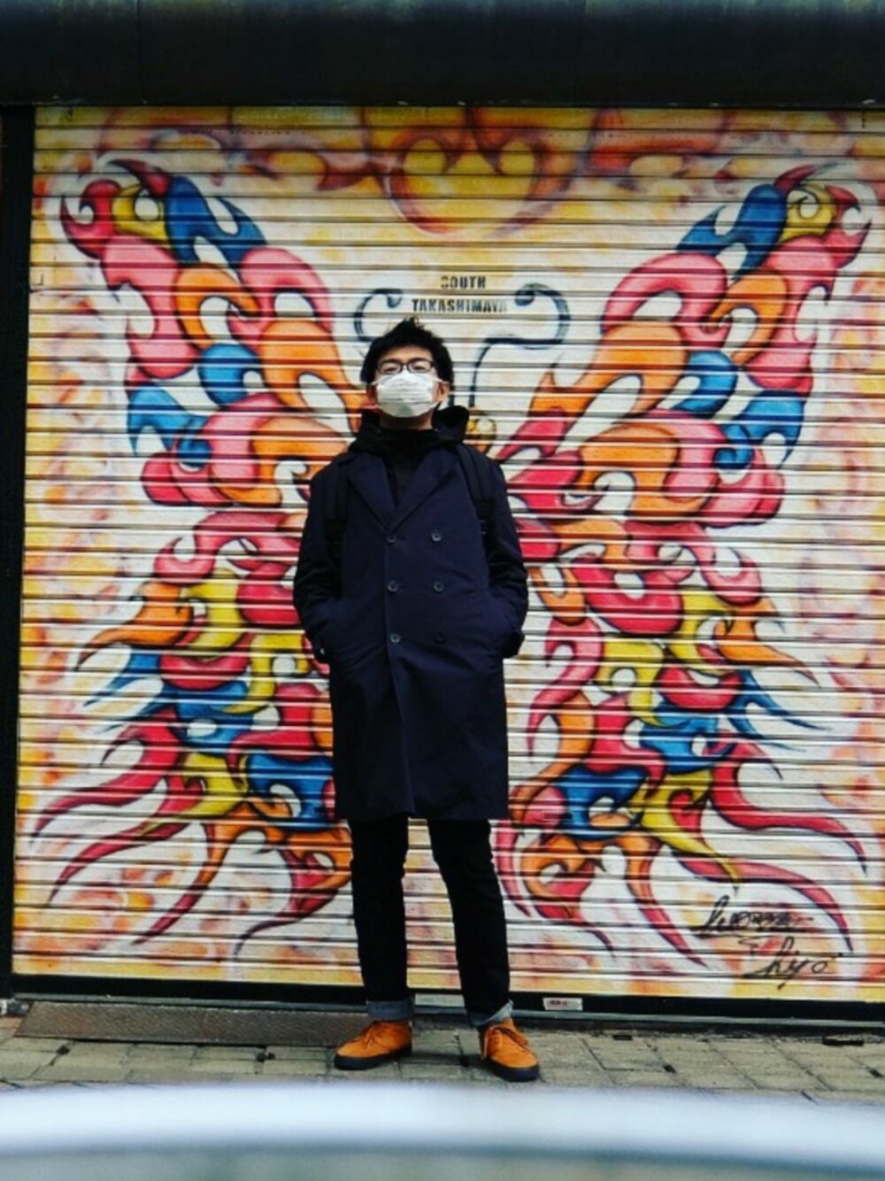「NANO universeのアイテム（パーカー、ブラウン系）」を使った、ふーがさん（メンズ・175cm）の冬コーディネートの1枚目の写真