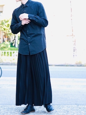 モーニングSONさん（メンズ・168cm）の秋コーディネート