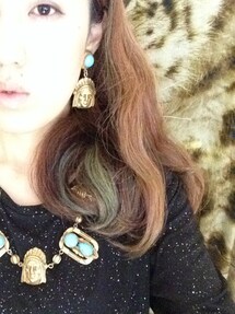 VINTAGE | ジョセフオブハリウッドのインディアンインイヤリング。1959年代ヴィンテージ。(イヤリング)