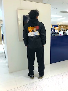 「NIRVANA」｜「アイテム（ナイロンジャケット）」を使った、Hiroto tsurudaさん（メンズ・169cm）の秋コーディネート