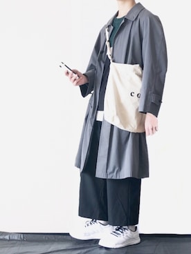 「だぼだぼ」｜「アイテム（その他）」を使った、ゆーきさん（メンズ・175cm）の冬コーディネート