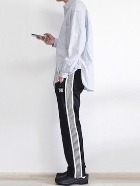 「JOURNAL STANDARD relume（ジャーナルスタンダード　レリューム）のアイテム（その他シューズ）」を使った、ゆーきさん（メンズ・174cm）の春コーディネート