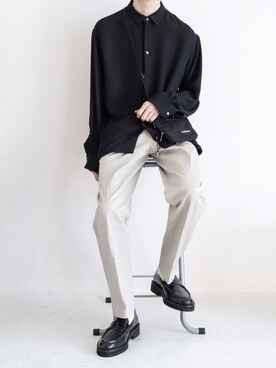 「libenis（リベンス）のアイテム」を使った、ゆーきさん（メンズ・174cm）の秋コーディネート