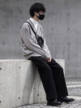 「libenis（リベンス）のアイテム」を使った、ゆーきさん（メンズ・174cm）の春コーディネート