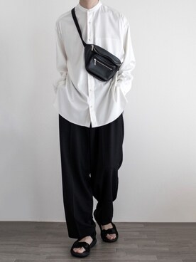 「libenis（リベンス）のアイテム」を使った、ゆーきさん（メンズ・174cm）の春コーディネート