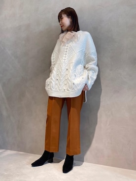 近藤 舞弥さん（レディース・164cm）の冬コーディネート