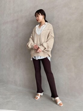 近藤 舞弥さん（レディース・164cm）の春コーディネート