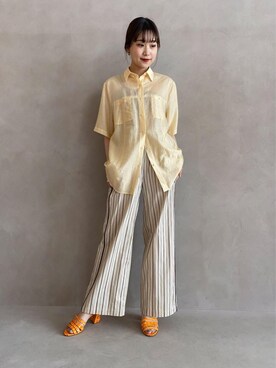 近藤 舞弥さん（レディース・164cm）の春コーディネート