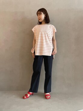 近藤 舞弥さん（レディース・164cm）の春コーディネート