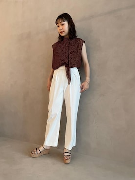 近藤 舞弥さん（レディース・164cm）の夏コーディネート