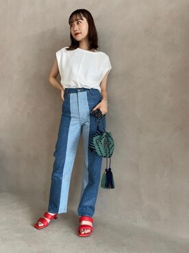 近藤 舞弥さん（レディース・164cm）の夏コーディネート