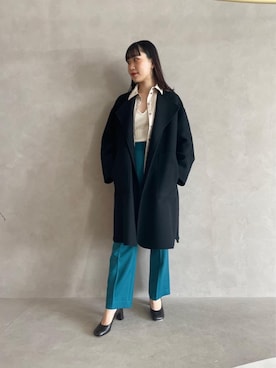 近藤 舞弥さん（レディース・164cm）の冬コーディネート