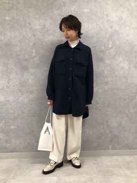 森田 オデット エ オディール スタッフさん(レディース・156cm)の秋コーディネート