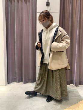 「2021年」｜きたはらさん（レディース・148cm）の冬コーディネート