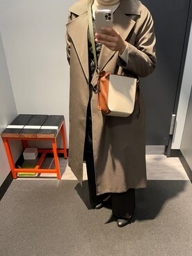 「MARNI」｜「アイテム（その他アウター）」を使った、chiihrnさん（レディース・163cm）の春コーディネート